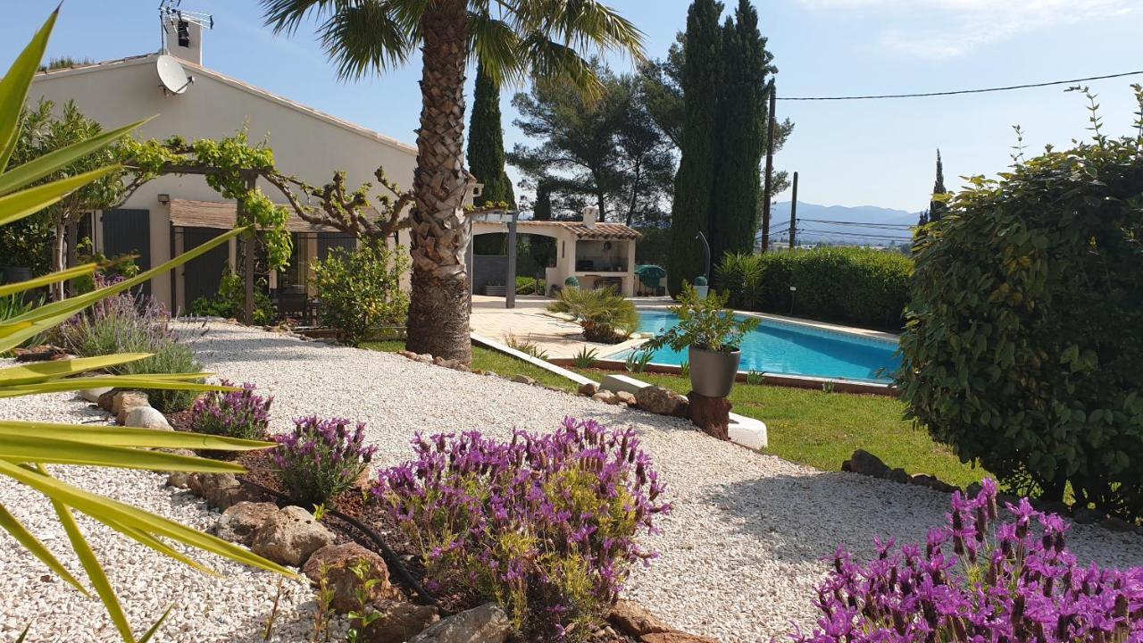 La Villa d'Olivène Cuers Esterno foto