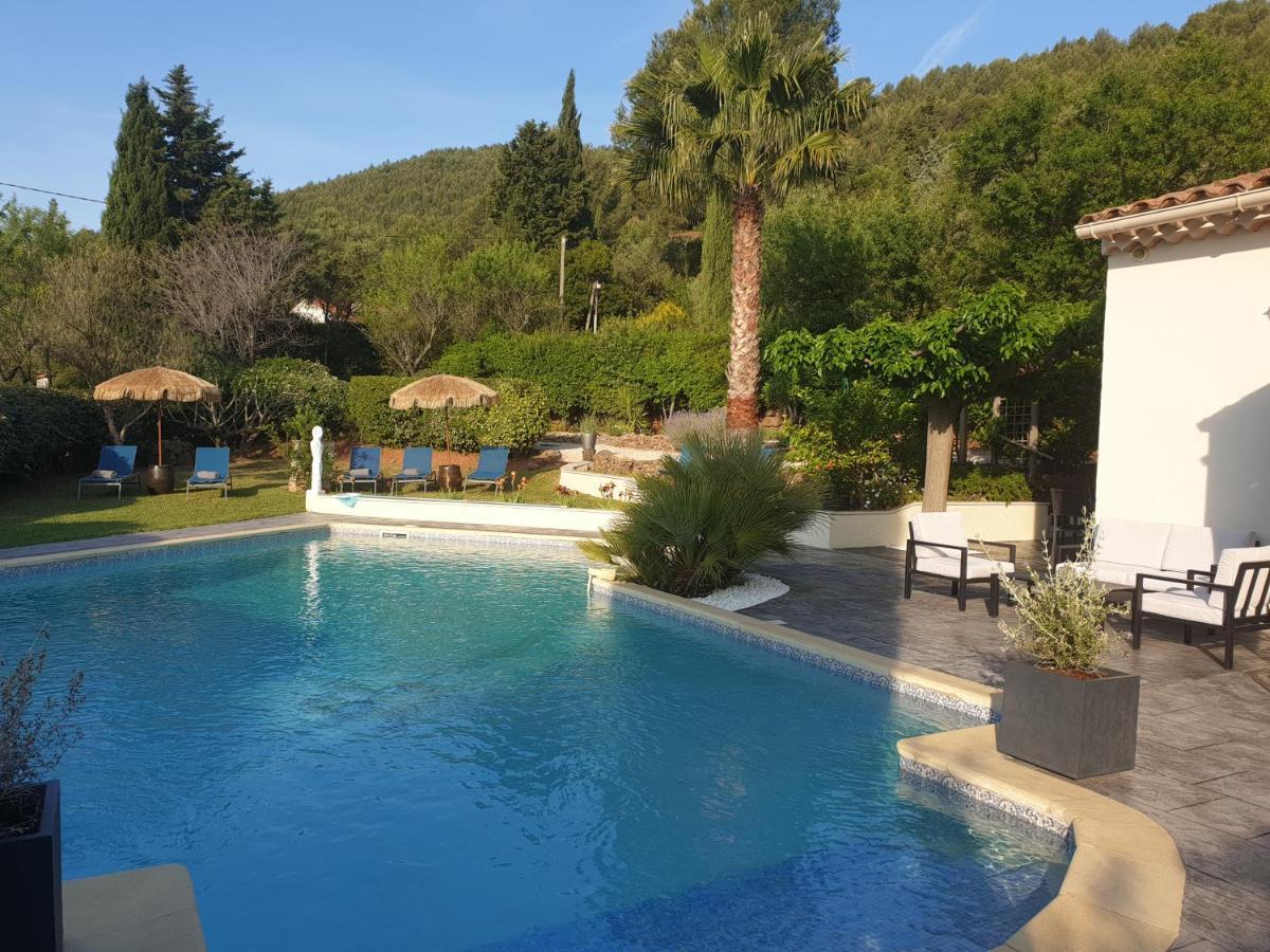 La Villa d'Olivène Cuers Esterno foto